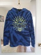 Niebieska bluza z kapturem 10/11lat GAP