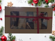 Mega duży zestaw prezentowy 4 herbaty,2x konfitura,3 razy sok,miód,czerpak