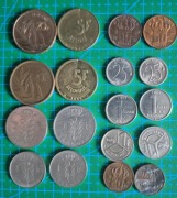 Monety- Stara Belgia- Frank Belgijski- Zestaw Bel001