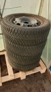 OPONY ZIMOWE FULDA185/60R14 z Felgami skoda fabia