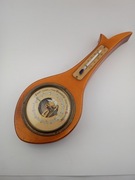 Stary barometr z termometrem