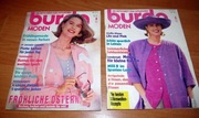 Burda Moden 3, 5/1989 z wykrojami Vintage, modele Miss B szycie krawiectwo