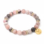 Bransoletka Na Gumce Rodonit Znak Zodiaku BYK