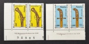 Fi 2621 - 2622 ** - Dzień znaczka - stara broń - parki narożne - L1358