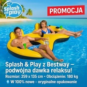 Dmuchane koło podwójne BESTWAY 259:135 cm 180 kg NOWE 