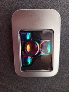 SPINNER HAND FIDGET METALOWY TĘCZOWY