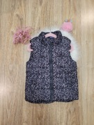 Kamizelka pikowana w panterkę Lupilu z odblaskiem 98 dla dziewczynki 