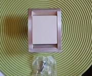 Gniazdo ssące Deco inox białe Beam