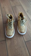 Buty damskie sportzlote