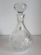 „Parka Crystal”, lata 60-te, gruby, fasetowany kryształ, wysokość 25,5 cm
