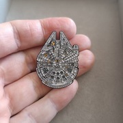 Extra nowa przypinka igłowa Sokół Millennium, Millennium Falcon, Star Wars 