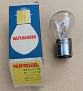 Żarówka mikroskopowa NARVA 67611 TGL 10619 BA20d 12V 50W