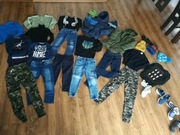 Zestaw Paka Ubrań Chłopiec 30 Sztuk Kurtka Buty Adidas R 7-8-9 Lat