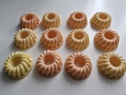 Mydełka ręcznie robione Wielkanoc babeczka