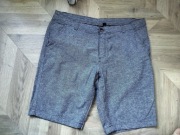 Livergy Spodnie męskie szorty 2XL straight oryginalne lniane pas104