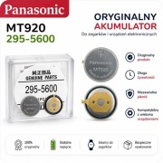 Oryginalny akumulator Panasonic MT920 295-5600