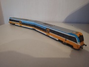 Model kartonowy zabawka pociąg miejski  Newag 220M województwo opolskie