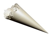 Rożek Rożki na płatki kwiatów Ślub