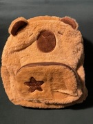 Pojemny uroczy pluszowy plecak kapibara capybara