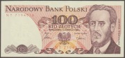 Polska 100 złotych 1986 - Ludwik Waryński - NT - stan bankowy UNC