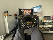 Zestaw simracing Thrustmaster T300 + Ferrari SF1000 + fotel F1/FORZA