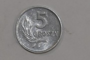 Moneta 5 groszy 1968 rok