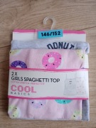 Dziewczęce letnie topy rozmiar 146/152