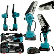 PIŁA ŁAŃCUCHOWA AKUMULATOROWA 24V PILARKA RĘCZNA 2X AKUMULATOR 6" CALI