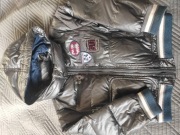 Kurtka puchowa chłopięca geox rozmiar 98; 2-3 lata