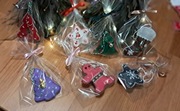 ozdoby na choinkę na stroik drobiazg do buta handmade 