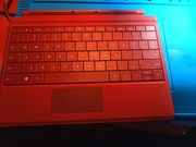 Klawiatura do tabletu Microsoft surface 3 pro czerwona