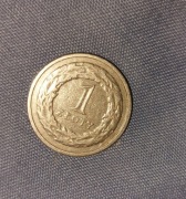 Moneta 1 zł z 1990 roku