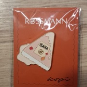 Przypinka Rossmann Październik 2025 Maska Isana