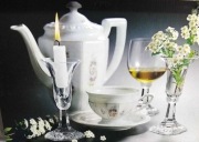 Szkło Rosenthal Maria Kryształowa 3 szt, świeczniki 