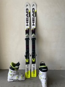 Narty HEAD world cup rebels 132 head raptor 60 25