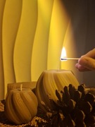 Świeca z wosku pszczelego – naturalna, bez dodatków i barwników