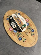 Deska do krojenia Smukee - motyw ludowy, łowicki Łowicz