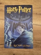 Harry Potter I Zakon Feniksa pierwsze wydanie niepoprawione stare miękka