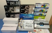 Komplet tonerów do różnych drukarek