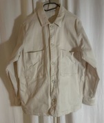 Kurtka jeansowa beżowa