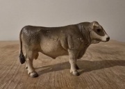 Schleich brązowy byk szwajcarski figurka unikat model wycofany z 2001 r.