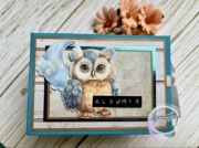 44. Mini albumik. Scrapstacja. Handmade by Paulina Sidor.