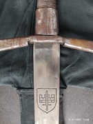 MIECZ półtoraręczny typu średniowiecznego - ćwiczebny treningi (prod. XXw.)