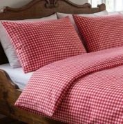 Pracownia Wierzbowisko pościel Kratka Country 160x200 + 2x 50x60 cm bawełna
