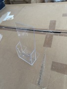 Stojaczek ulotki   1/3 A4 / plexi / 
