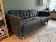 LANDSKRONA Ikea, Sofa 3-osobowa, kolor ciemnoszary