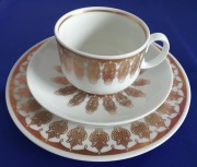 PORCELANA TRIO ZESTAW ŚNIADANIOWY HENNEBERG ATLAS
