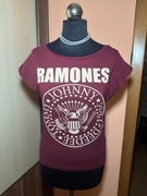 T-shirt H&M z motywem „RAMONES” – nowa, 100% bawełna, rozmiar 38