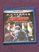 AVENGERS MARVEL - CZAS ULTRONA 3D + 2D Blu-ray Dubbing PL