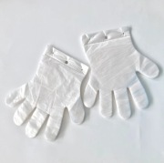 Rękawiczki foliowe HDPE zrywki 100 szt